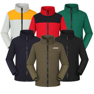 Veste technique en gros, veste softshell en polyester 300 g/m², veste de travail avec logo personnalisé pour les détaillants américains de produits d'extérieur - Product Image 5