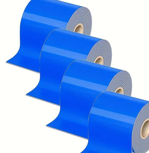 Rollo impermeable para techo de metal plateado 10cm x 10m Disponible en 0,5-3mm con papel de aluminio para techos de hormigón - Product Image 6