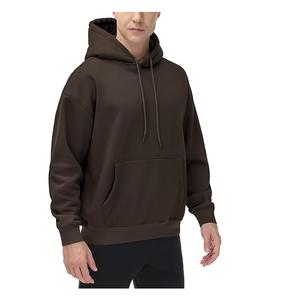 Nueva Colección Sudadera con Capucha para Hombre, 100% Algodón, Forrada, Manga Larga, Cuello Caído, Color Sólido, Cómoda, Tallas Grandes, Personalizable - Product Image 6