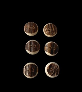 Boutons en buffle pour vestes d'enfants et boutons ovales, polis, naturels, artisanaux, faits à la main pour la couture - Product Image 3