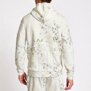 Trending Design Shorts Hoodie <b>Sets</b> Customized Logo Lightweight Casual 100% Cotton Street Wear Solid Pattern Plus Size for Autumn - Product Image 3