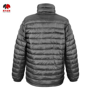 เสื้อแจ็คเก็ตพัฟเฟอร์แบบกำหนดเองสำหรับผู้ชาย ยี่ห้อ Ryan Pro Gear ผลิตจากผ้าระบายอากาศได้ดี พร้อมโลโก้แบบกำหนดเอง ดีไซน์ OEM - Product Image 5