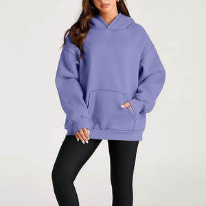 Sudadera con Capucha Personalizada con Logotipo, Exterior de Algodón, Interior de Forro Polar, Talla Grande Estadounidense, Antiencogimiento, con Pantalones de Moda Urbana - Product Image 3