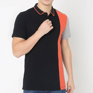 Chemise Homme en Jersey 100% Coton de Haute Qualité, Broderie Unie, Séchage Rapide, Manches Courtes, Boutons, Logo Personnalisé sur le Devant, 200 Grammes - Product Image 1