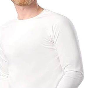 T-shirts médicaux élégants pour hommes, sous-vêtements d'infirmière blancs, uniformes d'hôpital, chemises médicales - Product Image 3