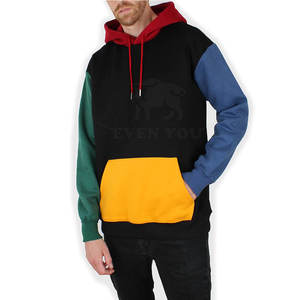 Sudadera con capucha de alta calidad con bloques de color, tela suave, cálida y duradera para el invierno, sudaderas con capucha con bloques de color. - Product Image 4
