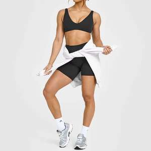 Soutien-gorge de sport pour femme avec logo personnalisé, vêtements de sport, vêtements de yoga, haut de sport, séchage rapide, soutien-gorge de sport pour femme - Product Image 3