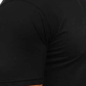 T-shirts d'été pour hommes style urbain, en coton, coupe ajustée, col rond, manches courtes, qualité supérieure, respirants, prix abordable - Product Image 3