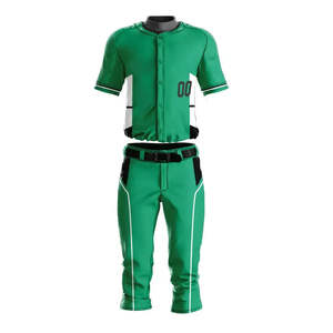 Ensemble d'uniformes de baseball professionnels avec coupe ajustée, coutures robustes, confort respirant pour les matchs et les événements - Product Image 1