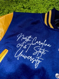 Fabricant de vestes universitaires, veste pull universitaire personnalisée, maillot de football pour hommes, veste de baseball vierge pour hommes en gros - Product Image 3
