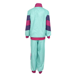 Conjunto de Chaqueta Corta y Pantalones Cortos Deportivos Personalizados de Dos Piezas, Chaqueta Corta con Cierre de Cremallera, Ropa Deportiva de Nailon y Poliéster para Hombre - Product Image 5