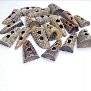 Boutons à bascule en corne de buffle naturel Interrupteurs à bascule avec un appel rustique de Falak World Export - Product Image 2
