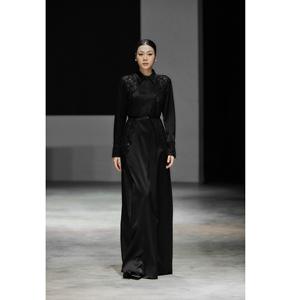 Vestidos Casuales al por Mayor, Vestido de Lujo con Adornos, Mangas con Puños, para Todas las Temporadas, Brillante, Antiarrugas, Suministro ODM - Product Image 5