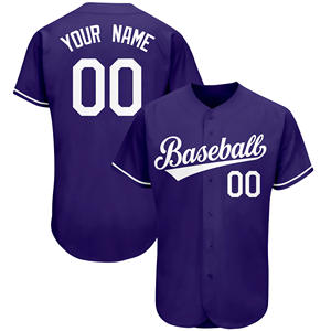 Maillot de baseball unisexe de qualité supérieure fabriqué au Pakistan, avec design imprimé, entièrement boutonné, 100 % polyester - Product Image 5