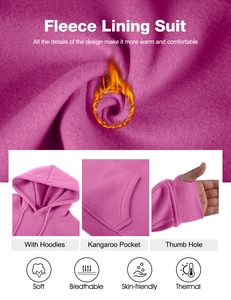 Conjunto de chándal de 2 piezas para mujer, sudadera corta con capucha y pantalones deportivos, color sólido, corte holgado informal, para todas las estaciones - Product Image 6