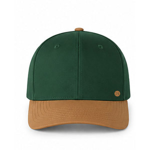 Nouveau chapeau structuré pour hommes avec panneau avant rigide, fermeture arrière réglable, ajustement confortable, tissu respirant et style décontracté simple - Product Image 1