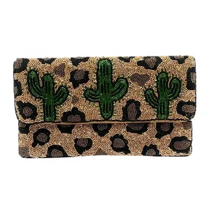 <b>Pink</b> Desert Custom Beaded Party Clutch Evening Bag Designer Ladies Shoulder Bags Luxury <b>Purses</b> and Handbags Parties - Product Image 1