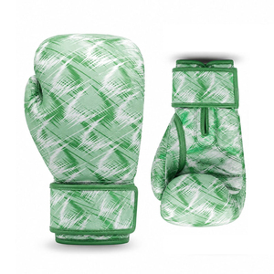 ถุงมือชกมวยรุ่นใหม่ล่าสุด สีขาวและสีทอง No Boxing No Life สำหรับฝึกซ้อมแบบผูกเชือก - Product Image 4