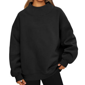 Sudadera Deportiva con Capucha y Cuello Alto para Mujer, Marca STITCHMODE, con Logotipo Personalizado, Manga Larga, Forro Polar - Product Image 3