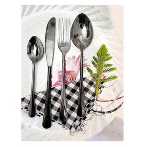 Juego de Cubiertos de Acero Inoxidable de 4 Piezas, Duradero y Apto para Lavavajillas, Cubertería al por Mayor para Bodas, Hoteles y Servicios de Catering - Product Image 1