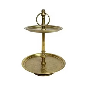 Soporte de Metal Hecho a Mano para Pasteles, Soporte para Exhibición de Cupcakes, Bandeja para Servir Postres, Decoración para Mesa de Bodas y Fiestas - Product Image 5