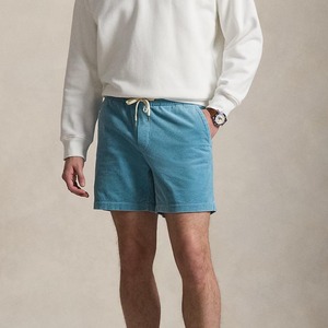 Shorts de golf décontractés pour hommes, en velours côtelé, séchage rapide, motif uni, taille mi-haute, qualité supérieure, vente en gros - Product Image 1