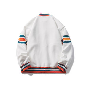 Blouson universitaire en polaire pour homme, modèle 2026, dernière conception, avec logo personnalisé, manches longues, en polaire, en vente, service OEM - Product Image 6