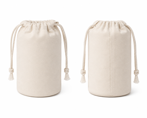 Custom Printed Cotton Canvas Potli <b>Bags</b> with Drawstring for <b>Fabric</b> Packaging Gift and Storage Use - Product Image 2