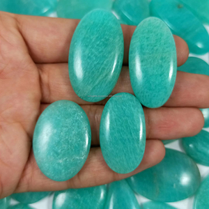 Natural Amazonite Loose Gemstones Supplier Cabochons Faceted Stones Healing Crystals Bulk Wholesale Export - Product Image 1