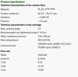 CAP0018 Cartouche céramique 25 mm OD - Product Image 5