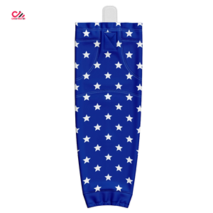 100% <b>Polyester</b> Sublimated Ice Hockey <b>Socks</b> Team Set Custom Ice Hockey <b>Socks</b> Sublimation Custom Print <b>Socks</b> Men Sports <b>Sock</b> - Product Image 2