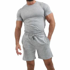 Ensemble de survêtement personnalisé avec logo pour hommes, ensembles de jogging, ensemble de survêtement court à marque privée pour hommes, ensemble court d'été pour hommes - Product Image 1