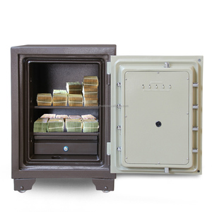 WELKO Home Safe with Combination & Key Lock Stainless Steel Construction Anti-theft & <b>Fireproof</b> - Product Image 2