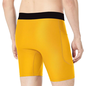 Men <b>Compression</b> <b>Short</b> Custom Logo Color Breathable Comfortable High Quality <b>Compression</b> <b>Short</b> With Anti Wrinkle - Product Image 2