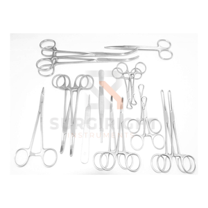 Kit de Instrumentos para Esterilización Canina, Cirugía de Perritas, Herramientas Quirúrgicas Veterinarias de Acero Inoxidable, para Clínicas Veterinarias Profesionales, por Blush Surgical - Product Image 3