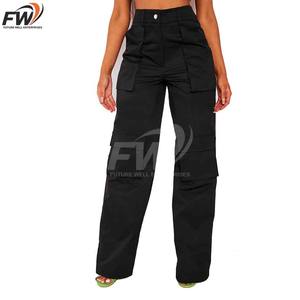 Pantalones Cargo para Mujer, Pantalones de Verano de Cintura Alta para Hombre, Pantalones Deportivos, Leggings, Pantalones para Chicos Modernos de Pakistán - Product Image 2