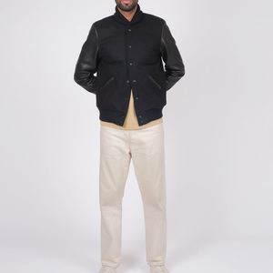 Comfortable Varsity Jacket For <b>Man</b> Soft Cotton Fabric College Casual Streetwear Winter Outerwear - Product Image 6