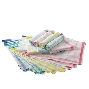 OEM Manufacturer Jacquard Cotton Kitchen Towel 28x40 Inch <b>Yarn</b> Dyed Checkered Quick Dry Export Quality <b>Linen</b> - Product Image 6