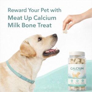 Friandises à mâcher au lait de calcium pour chiens, saveur lait, complément alimentaire biologique, longue durée, dents plus fortes, os, soins de santé pour animaux de compagnie, haute teneur en protéines - Product Image 5