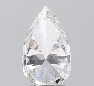 Diamants de laboratoire HPHT E VS1 taille poire, prix d'usine, 3*5mm~4*6mm, percés au laser - Product Image 2