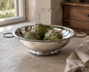 Bol de service en aluminium martelé fait main de haute qualité pour la cuisine et la décoration de table, idéal pour les fruits – Vente directe, meilleur prix - Product Image 3