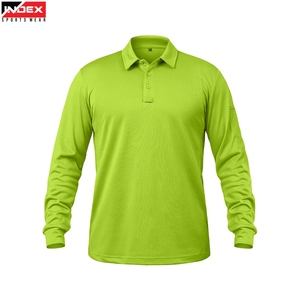 เสื้อโปโลแขนยาวแฟชั่นปี 2026 สำหรับผู้ชาย ผ้าฝ้ายเนื้อดี คุณภาพส่งออก รับสกรีนโลโก้ - Product Image 1