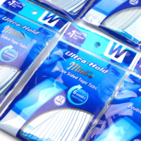 Chaofan HT-01 Walker Ultra Hold Long Mini Wig Tape 72 Tabs Adhesive for Toupee Hair Systems Strong Hold Hair Extension