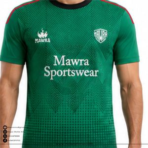 Maillot de football personnalisé pour hommes, vert, sublimation, séchage rapide, respirant, 160 GSM, polyester, uniforme d'entraînement, vêtements d'équipe, OEM - Product Image 3