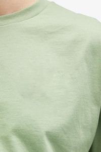 Camisetas de Manga Corta para Hombre, Corte Regular, 100% Algodón, Tejido de Punto, Color Sólido, Alta Calidad, Secado Rápido, Transpirables, Etiqueta Privada - Product Image 2