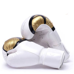 Gants de boxe professionnels pour hommes, couleur unie, logo personnalisé, gants de boxe spéciaux pour l'entraînement, gants de kick-boxing - Product Image 5