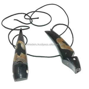 Bracelet de poignet en corne de buffle écologique de qualité supérieure pour un look rustique, bracelet en cuir poli fait à la main pour les collections de mode unisexe - Product Image 6