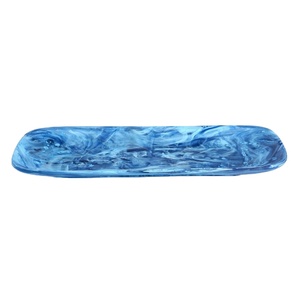 ชามเรซินสีทองหรูหรารูปทรงแกะสลักอันเป็นเอกลักษณ์พร้อมเทคนิคขัดเงาสำหรับตกแต่งโต๊ะในบ้านและกิจกรรมร่วมสมัย - Product Image 6