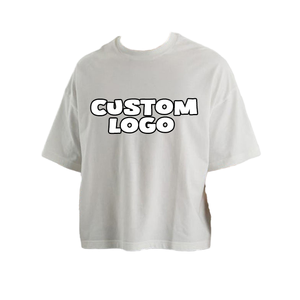 T-shirt tricoté à manches courtes pour homme, coupe oversize, longueur standard, 100% Coton 230 GSM, épaules tombantes, grammage lourd, vierge, haute qualité - Product Image 3