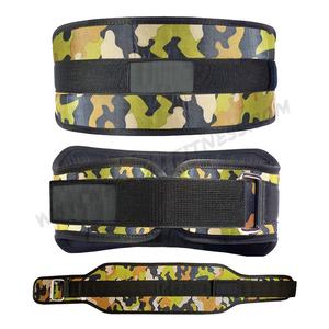 Sublimation personnalisée 4 pouces Ceinture d'haltérophilie en nylon Vente en gros Ceintures d'entraînement en néoprène autobloquantes Ceinture d'entraînement de gymnastique unisexe - Product Image 4